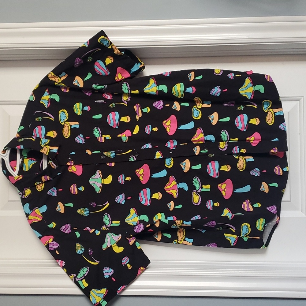 Mens Mushroom print shirt